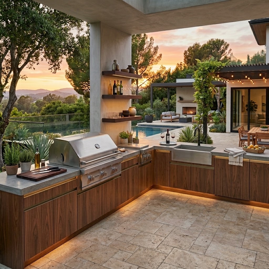 Luxury Outdoor Kitchen